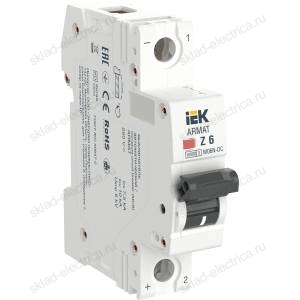 ARMAT Автоматический выключатель M06N-DC 1P Z 6А IEK