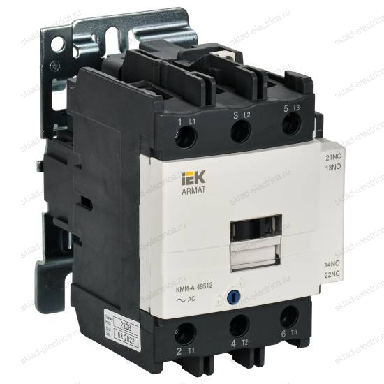 ARMAT Контактор КМИ-А-49512 LC1D 95А 24В/АС3 1NO/1NC IEK