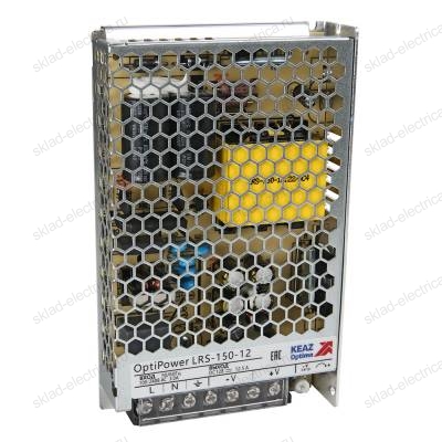 Блок питания панельный OptiPower LRS 150-12 12.5A