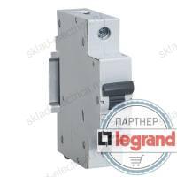 Автоматический выключатель онополюсный 6А хар-ка С Legrand 419661
