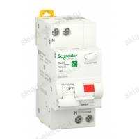 Дифавтомат Schneider Electric Resi9 1P+N 40А ( C ) 6 кА, 30 мА ( A ), R9D25640