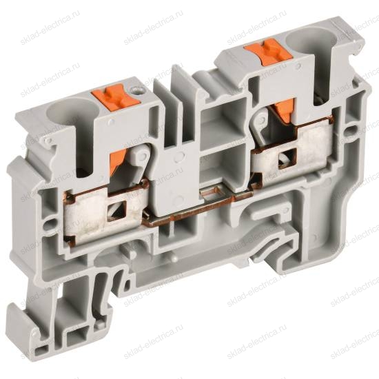Колодка клеммная CP 10мм2 серая IEK