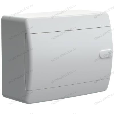 UNION Compact Корпус пластиковый ЩРН-П-8 IP41 белая дверь IEK