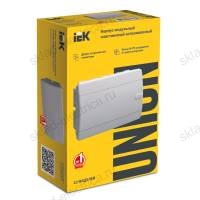 UNION Compact Корпус пластиковый ЩРВ-П-12 IP41 белая дверь IEK