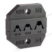 Кримпер для обжима автоклемм сечением 0.5-6 мм CTK-14 (КВТ)