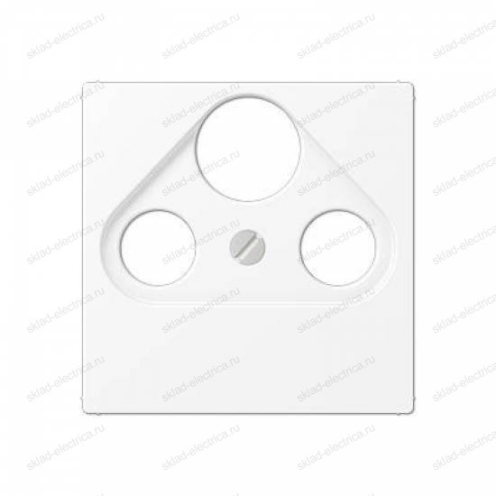 JUNG A Flow/A 550 Белый матовый Крышка для TV-FM-SAT розетки