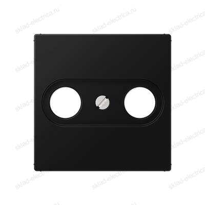 JUNG A Flow/A 550 Черный матовый Крышка для TV розетки