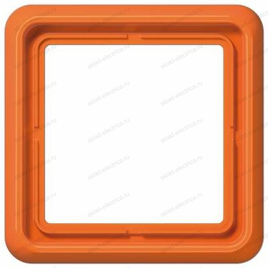 JUNG CD Оранжевая Рамка 1-ая ударопрочная