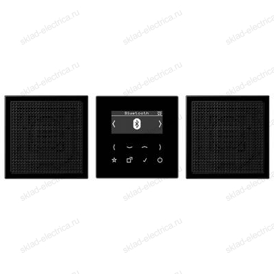 JUNG Смарт радио DAB+ Bluetooth, стерео черный