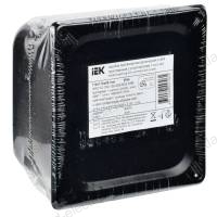 Коробка протяжная металлическая У-994 110х110х80мм IP54 грунтованная с уплотнителем IEK