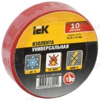 MIXTAPE 3 Изолента 0,13х15мм красная 10м IEK