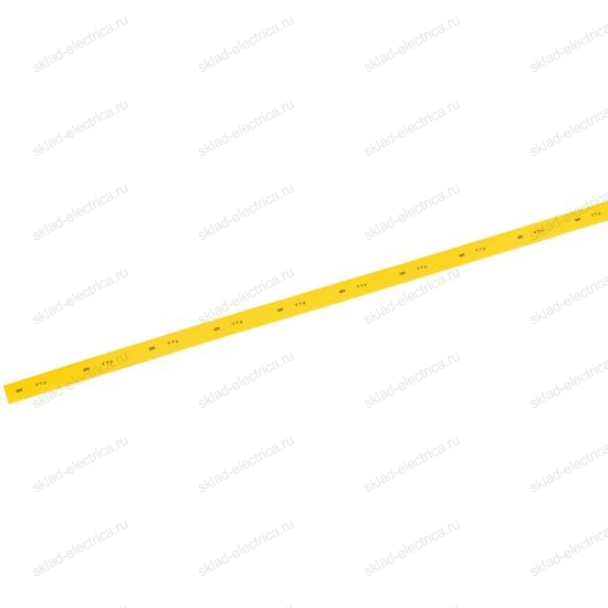 Трубка термоусадочная ТТУ нг-LS 60/30 желтая (1м) IEK