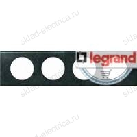 Рамка четырехместная Legrand Celiane металл патина медь 69274