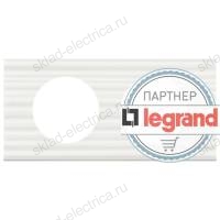 Рамка двухместная Legrand Celiane Corian белый рельеф 69012