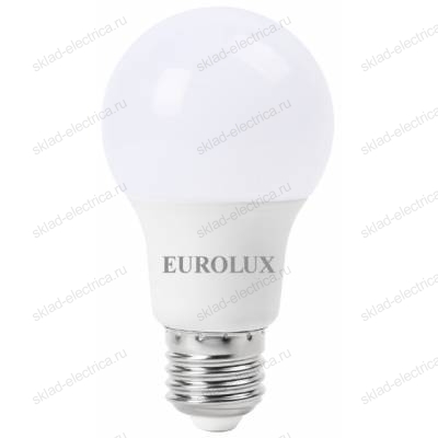Лампа светодиодная LL-E-A60-11W-230-2,7K-E27 (груша, 11Вт, тепл., Е27) Eurolux