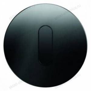 Поворотный выключатель-переключатель Berker R.classic черное стекло 387603 + 10012055