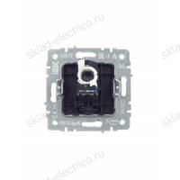 BRITE Розетка компьютерная RJ45 кат.5E РК10-БрЖ жемчуг IEK