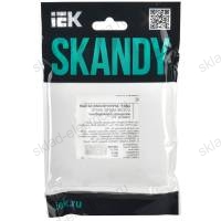 SKANDY Рамка 1-местная SK-F01W арктический белый IEK