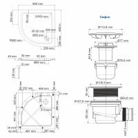 Isen 26T00 Душевой поддон