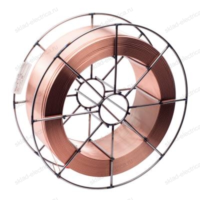 Сварочная проволока Ресанта СВ-08Г2С-О, Ф1,2 мм Катушка 15кг