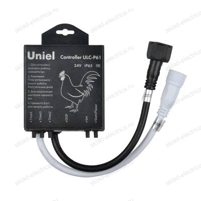 Ulc-p61 контроллер для управления светодиодными светильниками для птицеводства uly-p6x-dc24v. тм uniel