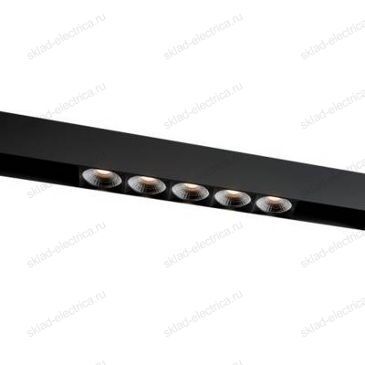 Светодиодный светильник для магнитного шинопровода Quest Light Ellipsis in 34/5W-4000K Black