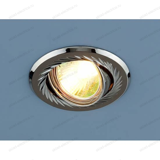 Точечный светильник 704 CX MR16 GU/SL черный/серебро