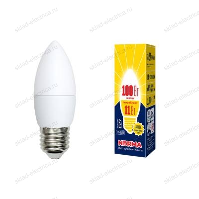 LED-C37-11W/WW/E27/FR/NR картон