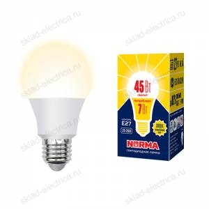 LED-A60-7W/3000K/E27/FR/NR картон
