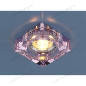 Точечный светильник 9171 MR16 PK/SL розовый/серебро