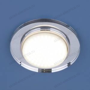Точечный светильник 8061 GX53 SL зеркальный/серебро
