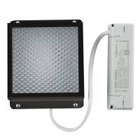 ULP-1010 7W/4000К IP40 GRILYATO BLACK Светильник светодиодный потолочный встраиваемый. Белый свет (4000K). 788Лм. Для ячеек 100x100мм. Корпус черный. В комплекте с и/п. ТМ Uniel