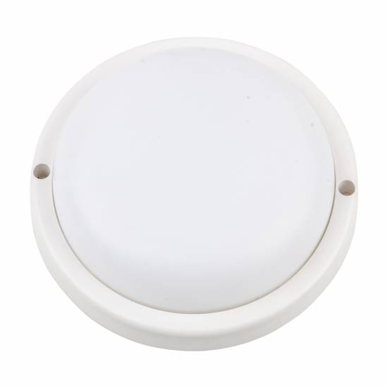 ULW-Q227 18W/4000К IP65 WHITE Светильник светодиодный влагозащищенный. Круг. Белый свет (4000K). Диаметр 172 мм. Корпус белый. ТМ Volpe