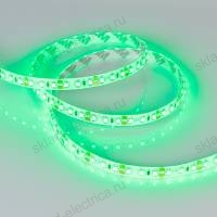 Светодиодная лента RTW 2-5000SE 12V Green 2x (3528, 600 LED, LUX) (Arlight, 9.6 Вт/м, IP65)