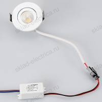 Светодиодный светильник LTM-R50WH 5W Warm White 25deg (Arlight, IP40 Металл, 3 года)