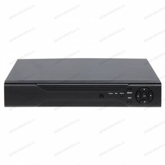 Видеорегистратор гибридный 4-х канальный AHD-H/ AHD-M/ 960H/ IP, (4 аудио входа) (без HDD) 45-0191